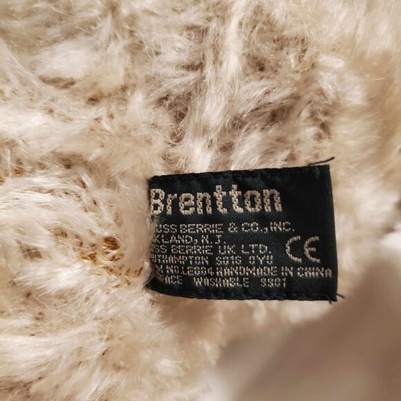 #LE004 Russ Berrie 20" Bears From the Past Brentton 1999 Limited Edition Plush - Picture 9 of 10